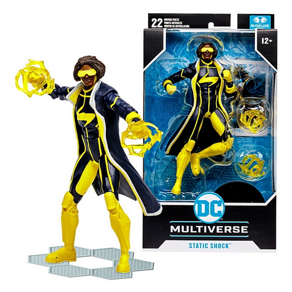 DC MULTIVERSE Static Shock (DC New 52) 7" Figure
